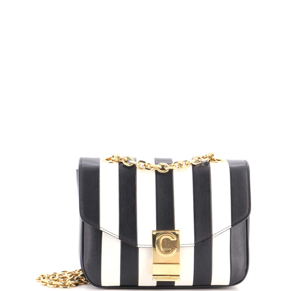 Celine Small C Bag Printed Leather